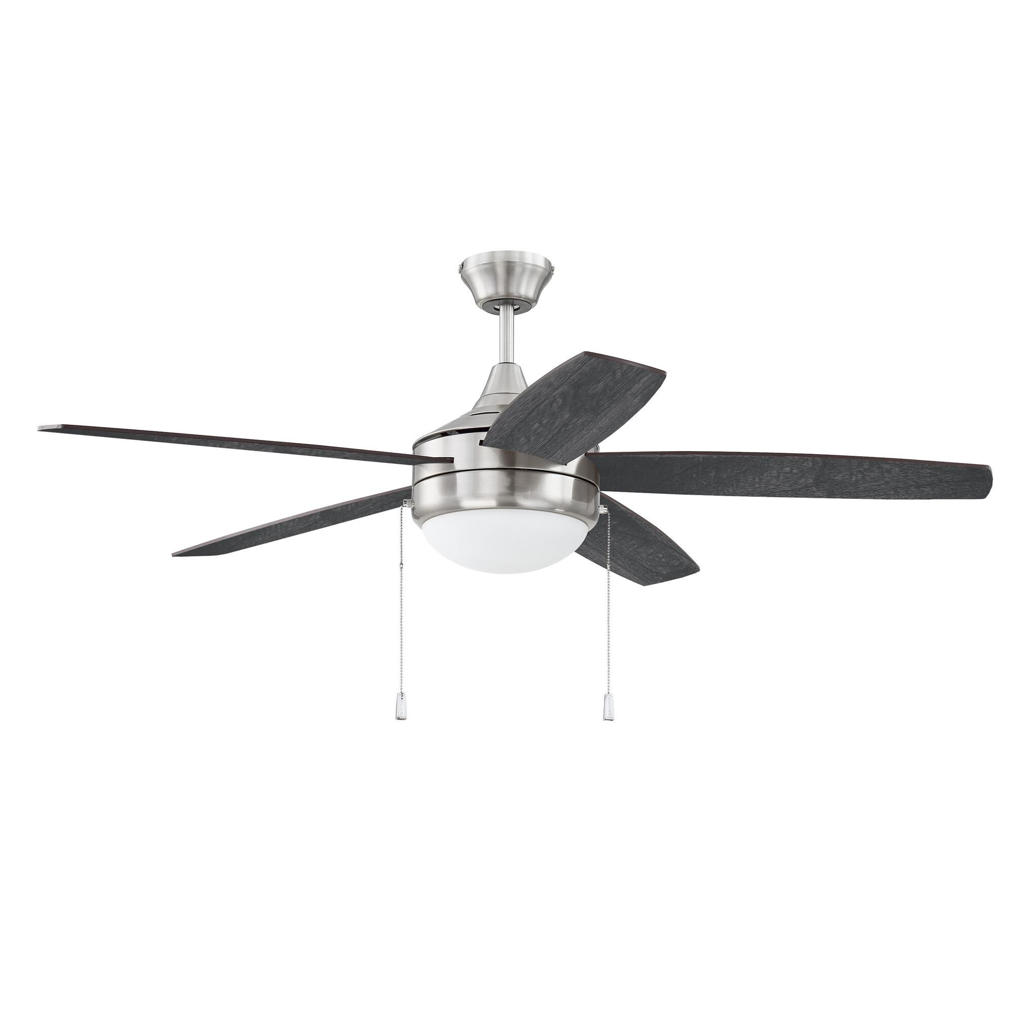 Shown in Brushed Polished Nickel finish and Frost White glass