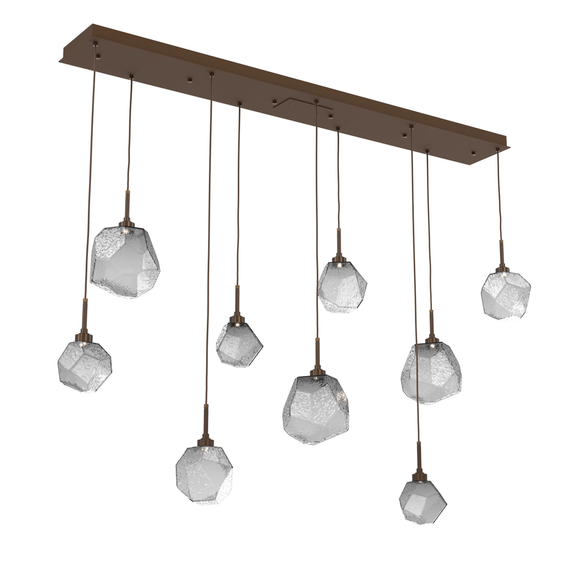 Shown in Flat Bronze finish and Smoke glass