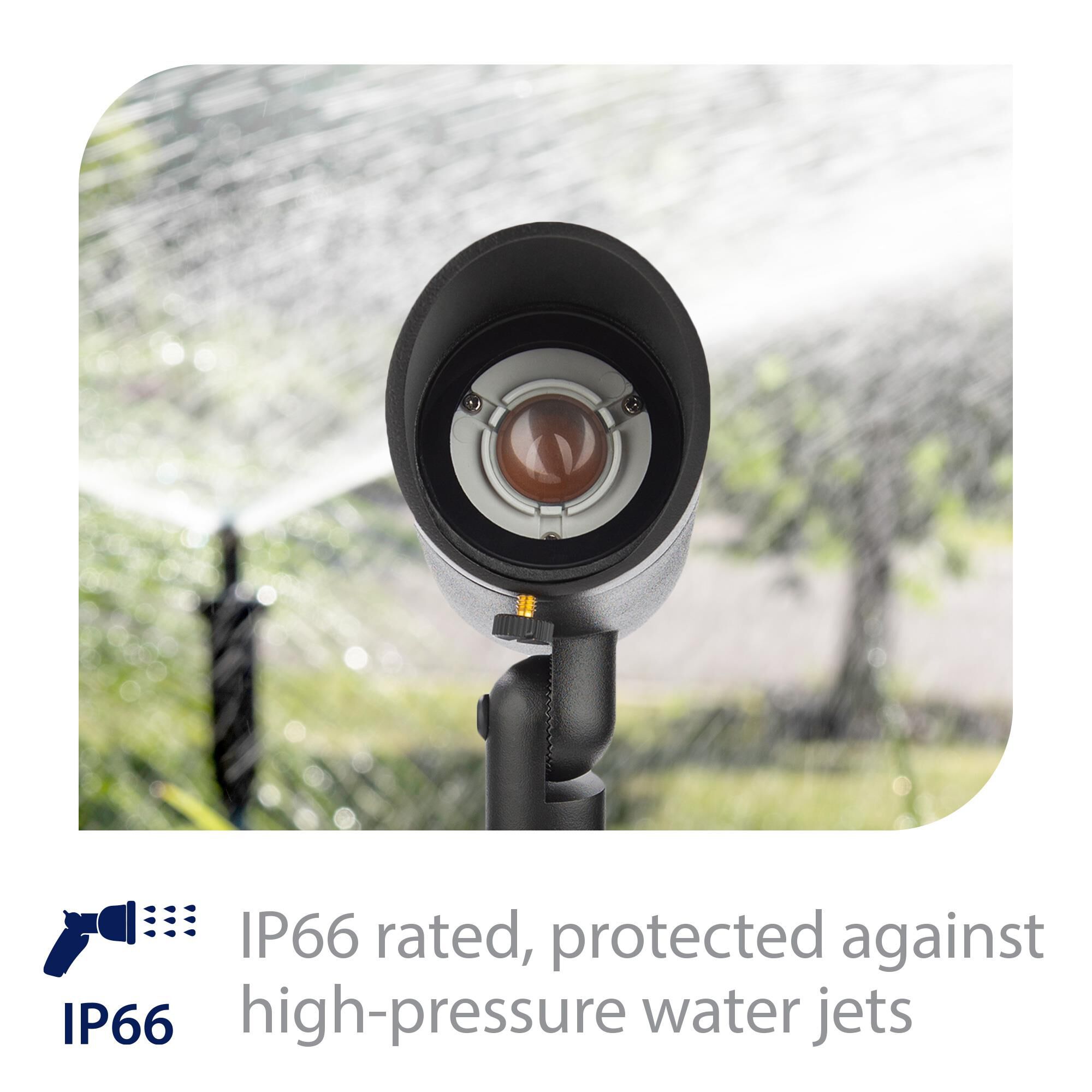 Shown in Black on Aluminum finish