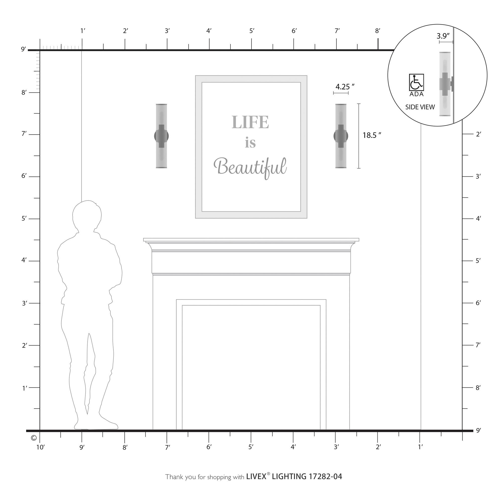 Banca Bath Vanity Light by Livex Lighting