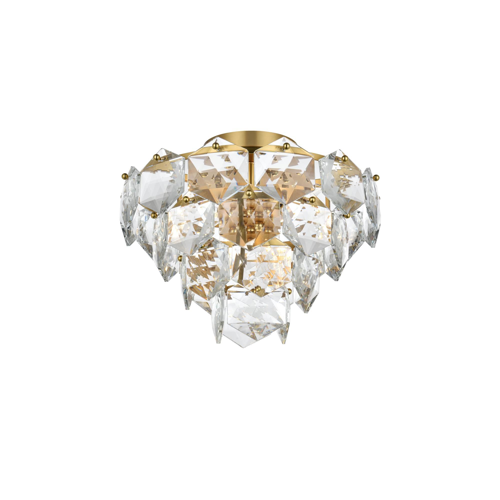 Adaline 16 Inch Flush Mount by Elegant Lighting
