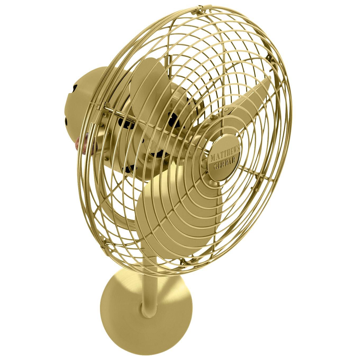 Michelle Parede Wall Mounted Fan by Matthews Fan Company