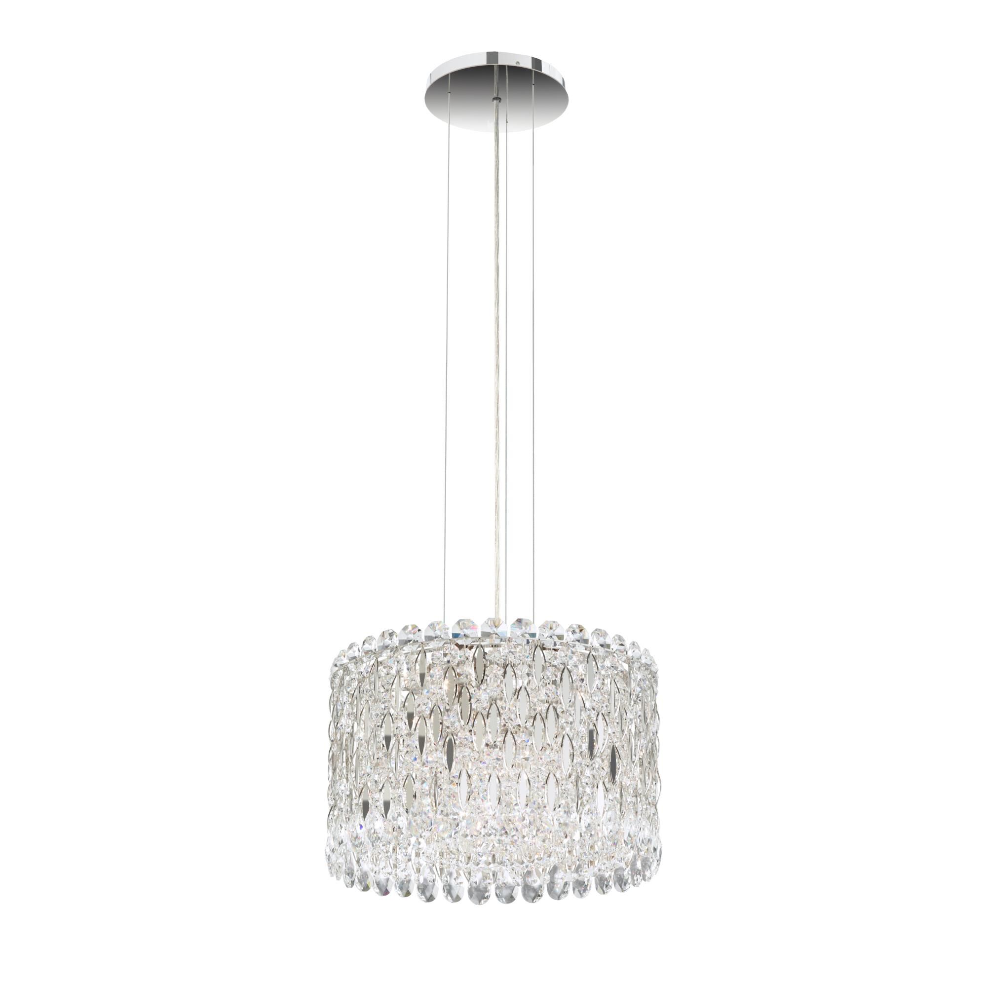 Shown in Polished Stainless Steel finish and Clear Heritage crystal