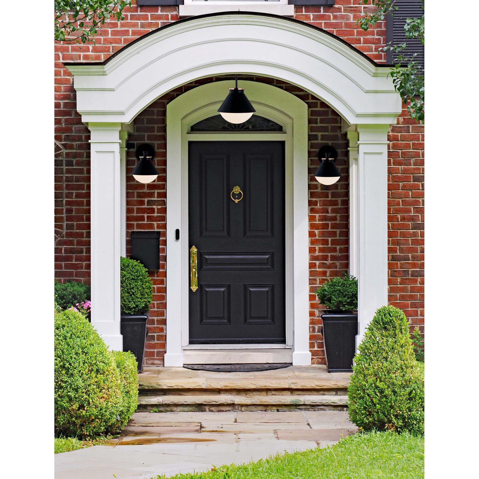 Fusion - Ravelle 10 Inch Outdoor Hanging Lantern by Justice Design Group