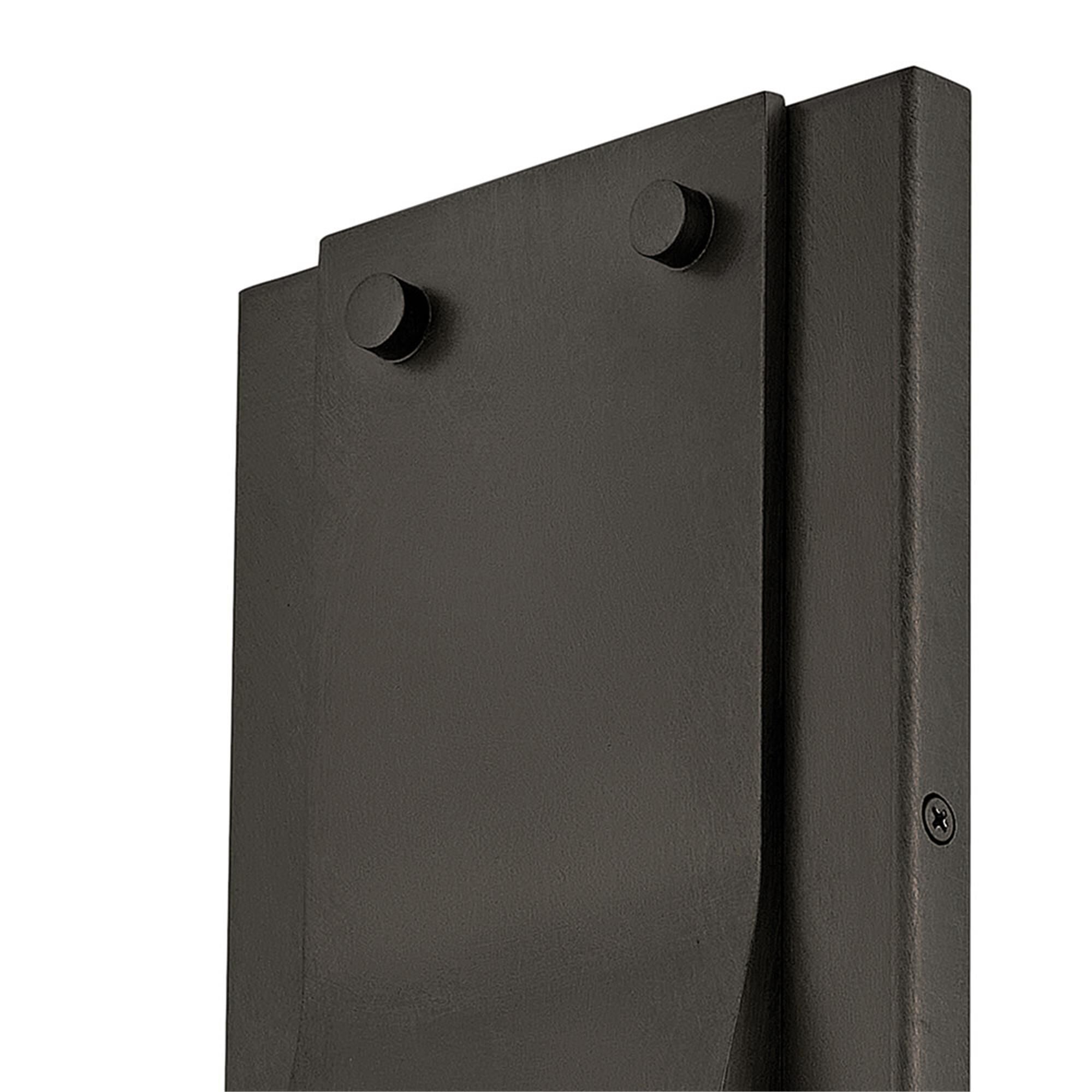 Shown in Black Oxide finish and Etched glass