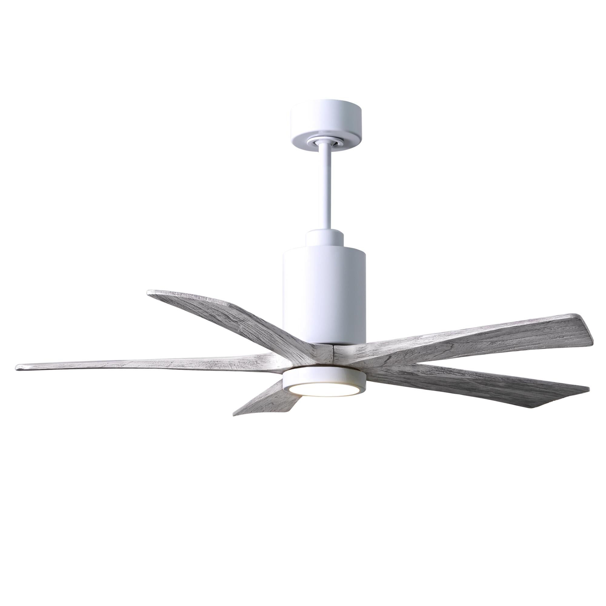 Patricia 52 Inch Ceiling Fan with Light Kit by Matthews Fan Company