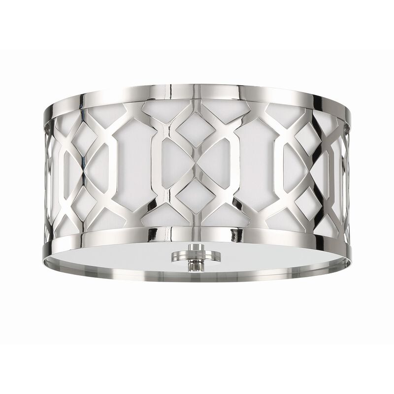 Libby Langdon Jennings 16 Inch 3 Light Flush Mount by Crystorama