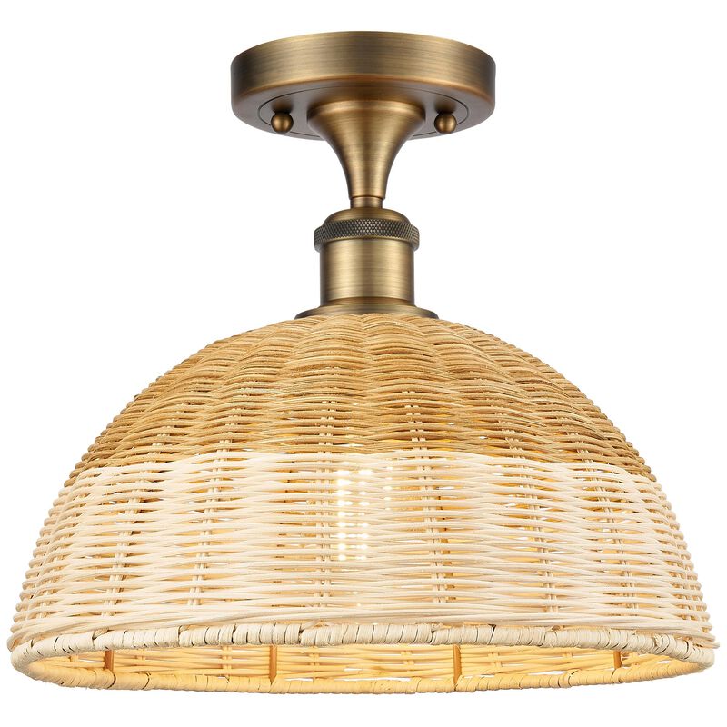 Bruno Marashlian Bristol Natural II Semi Flush Mount by Innovations Lighting