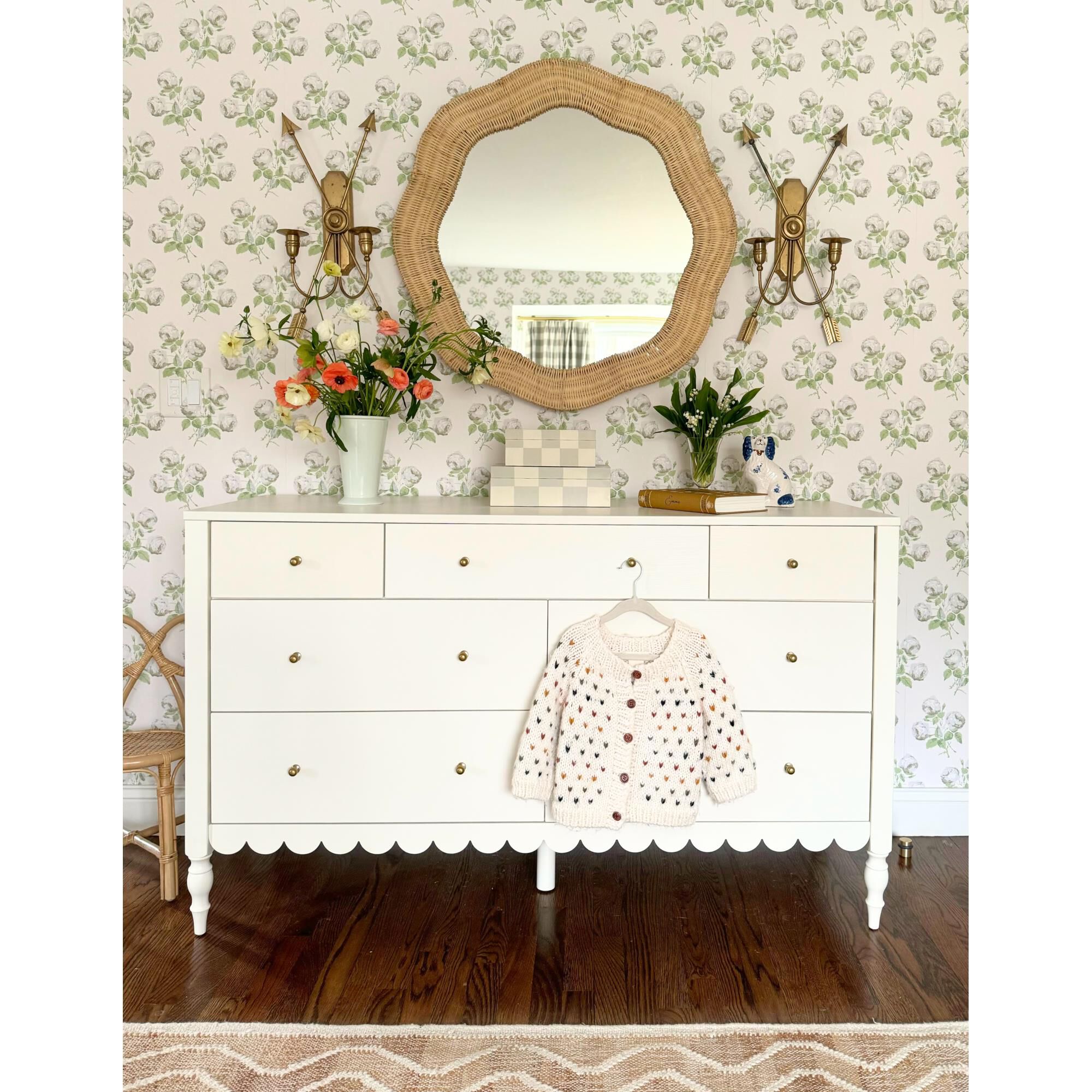 Linden 34 Inch Decorative Mirror by Cooper Classics