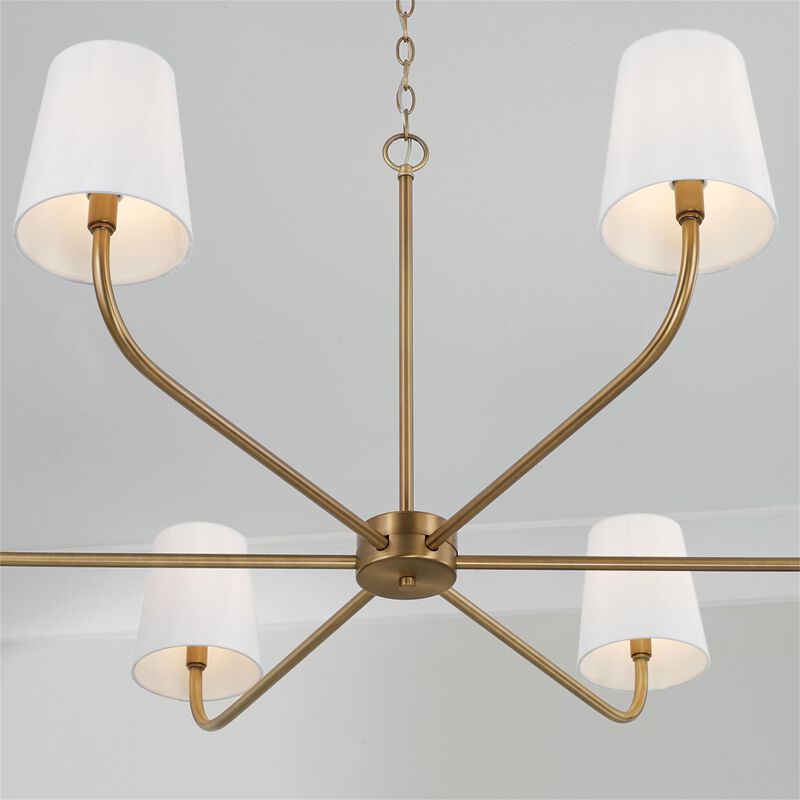 Brody 47 Inch 6 Light Chandelier by Capital Lighting Fixture Company