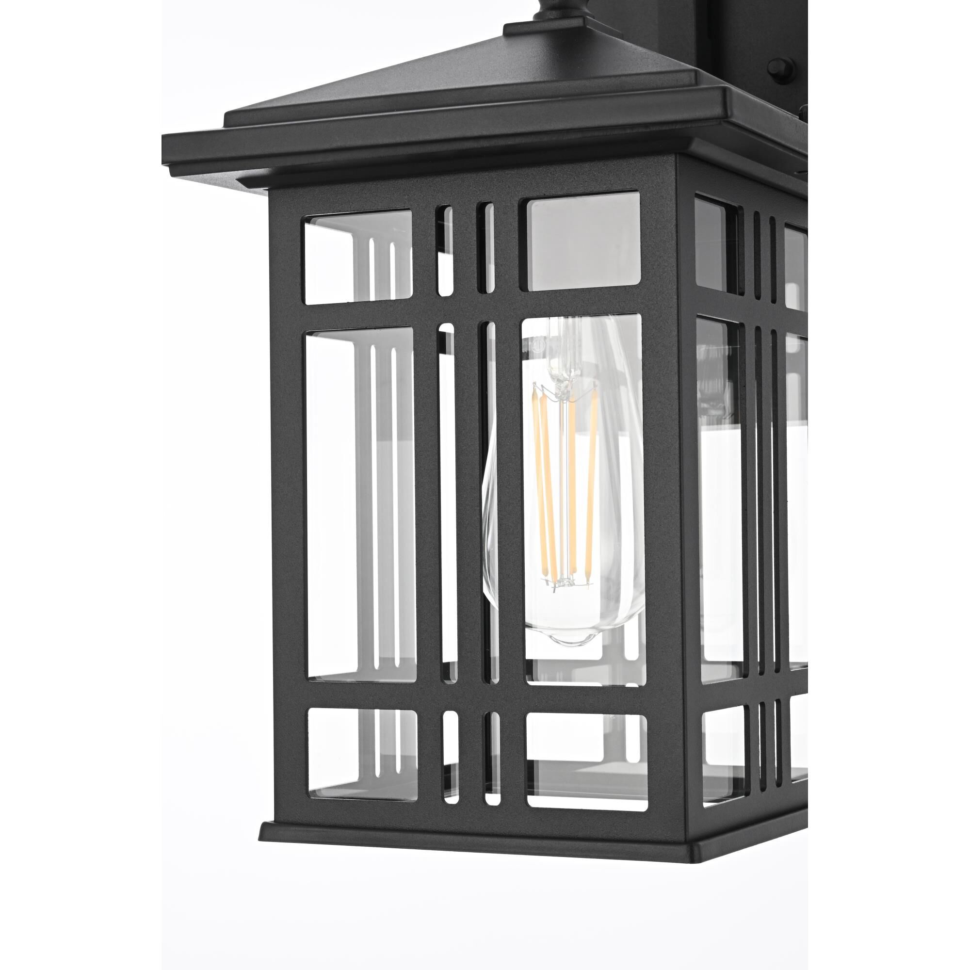 Harley 15 inch Outdoor Wall Light by Elegant Lighting