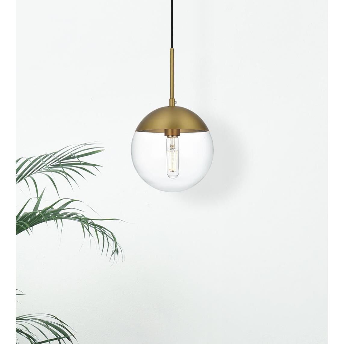 Eclipse 8 Inch Mini Pendant by Elegant Lighting