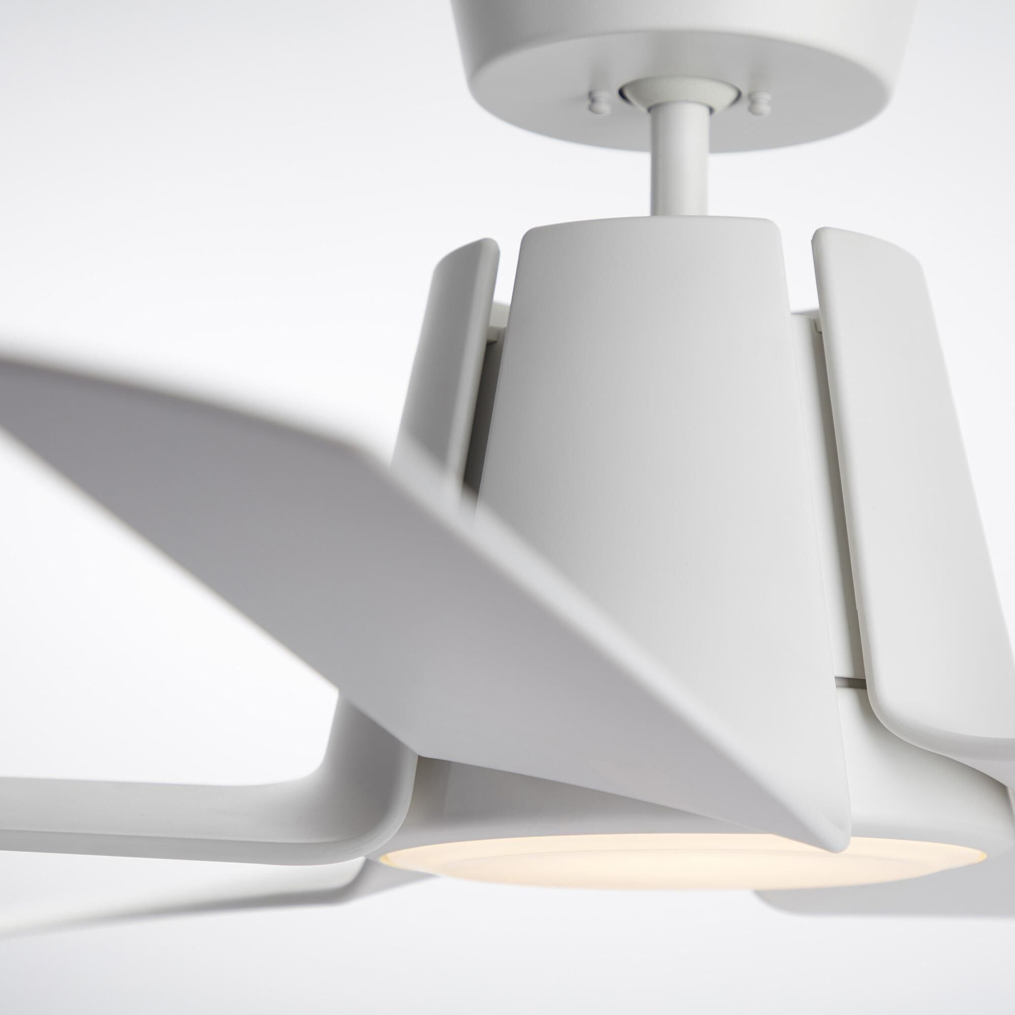 Shown in Satin White finish and Opal Matte glass