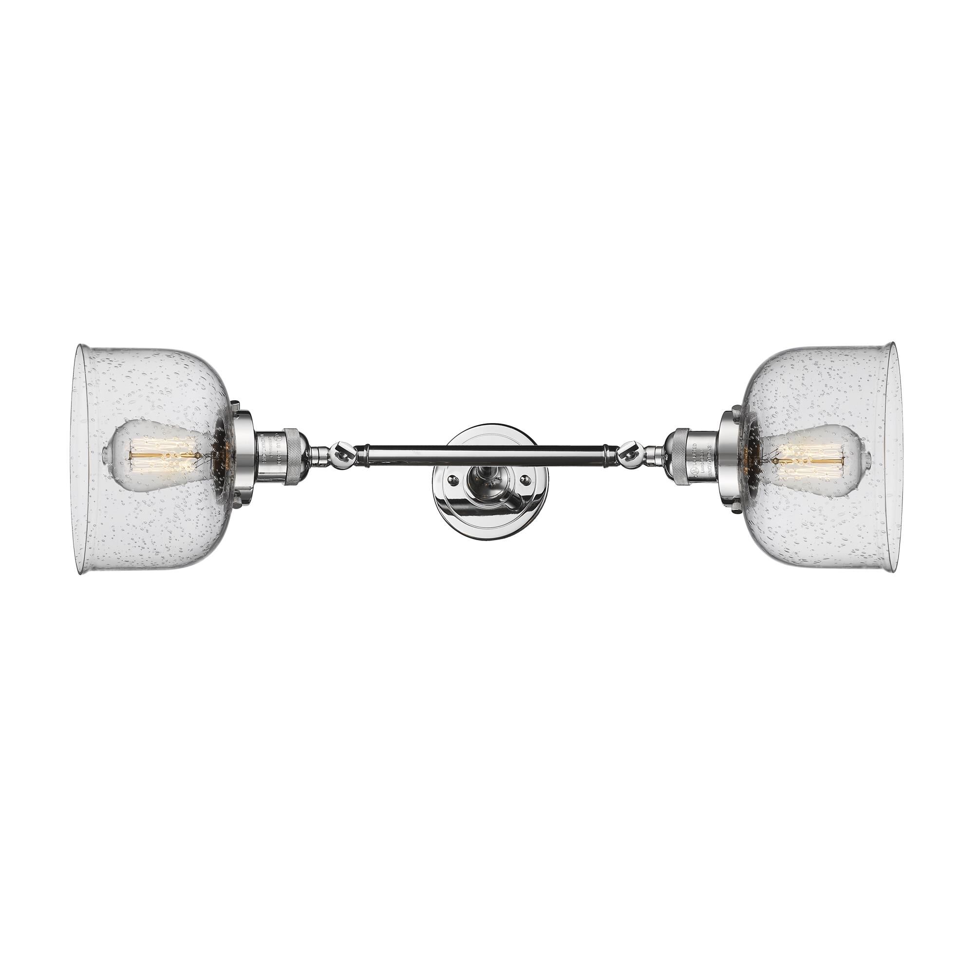 Bruno Marashlian Large Bell 23 Inch 2 Light Bath Vanity Light by Innovations Lighting