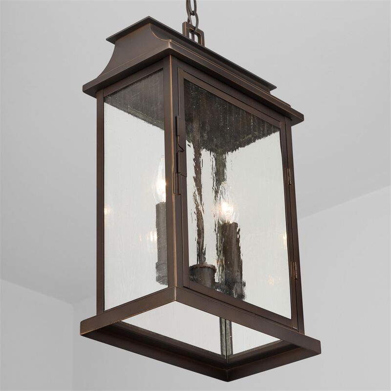 Bolton 19 Inch Tall 2 Light Outdoor Hanging Lantern by Capital Lighting Fixture Company