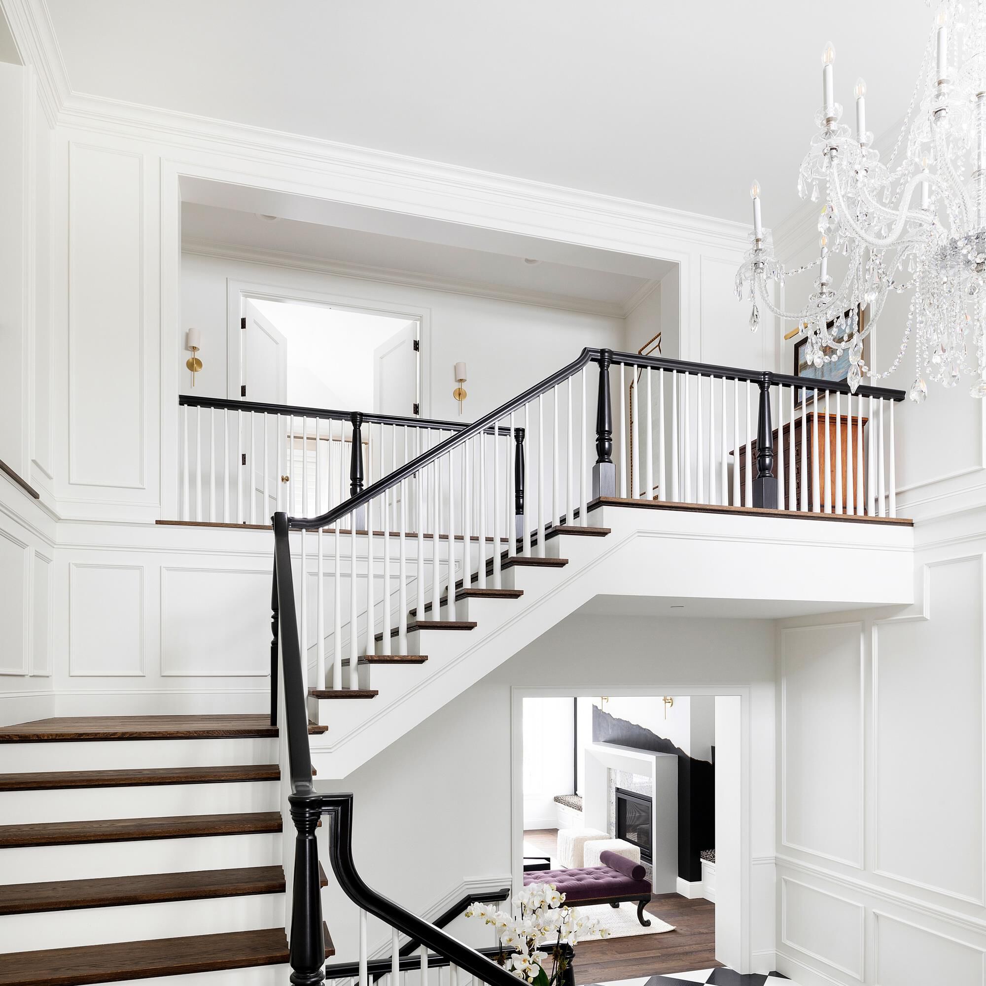 Traditional Crystal 56 Inch 16 Light Chandelier by Crystorama