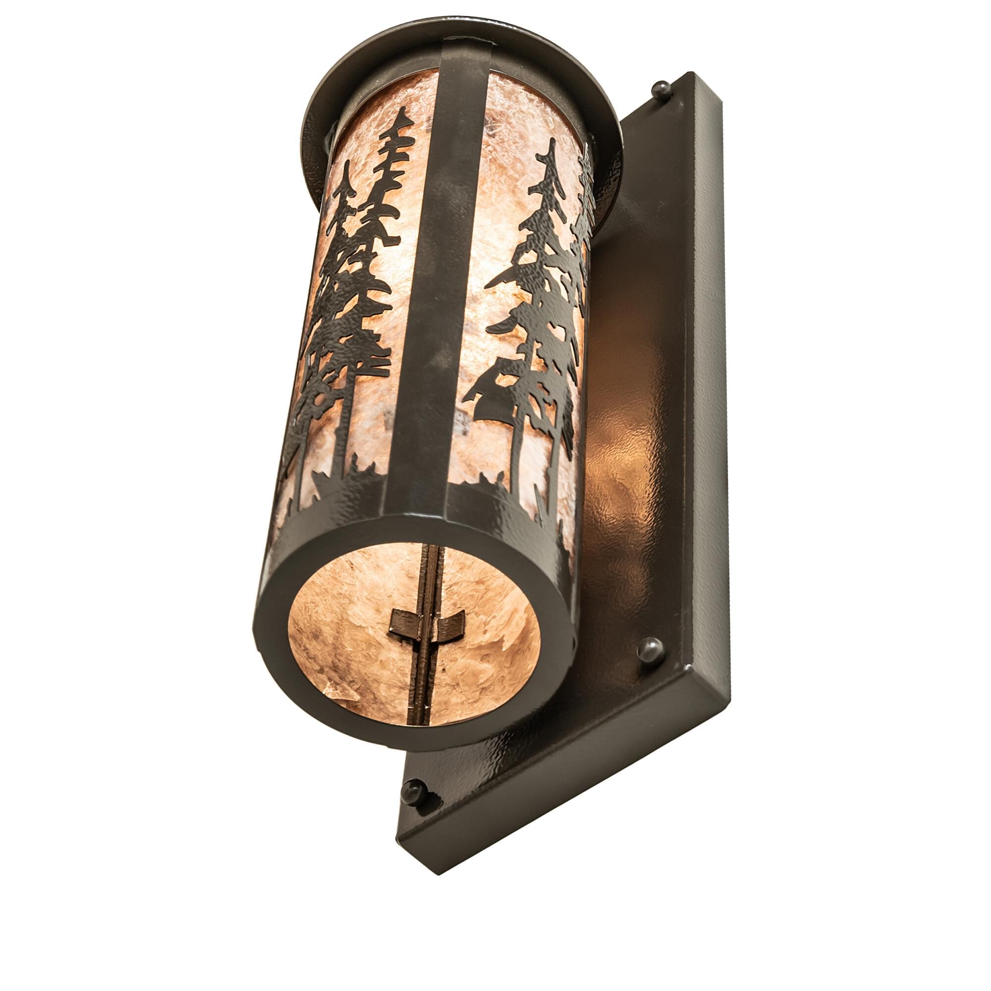 Meyda Lighting Fulton 15 Inch Tall LED Outdoor Wall Light