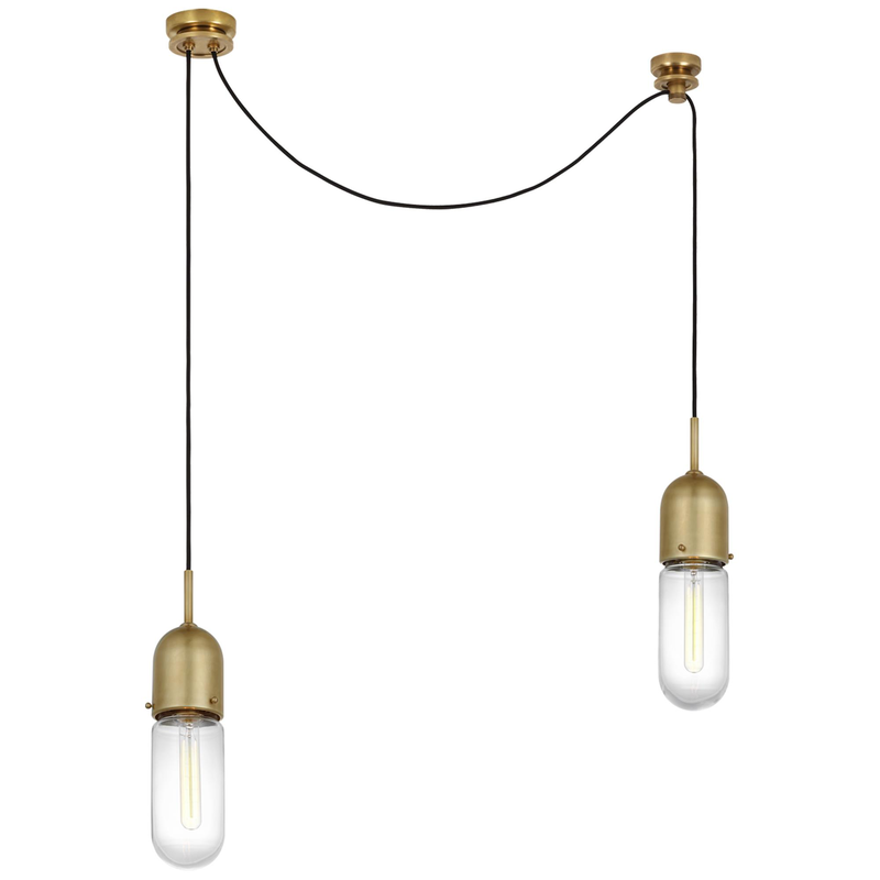 Thomas O'Brien Junio 5 Inch 2 Light LED Multi Light Pendant by Visual Comfort Signature Collection