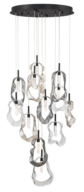 Norah 24 Inch 16 Light Multi Light Pendant by Eurofase Lighting