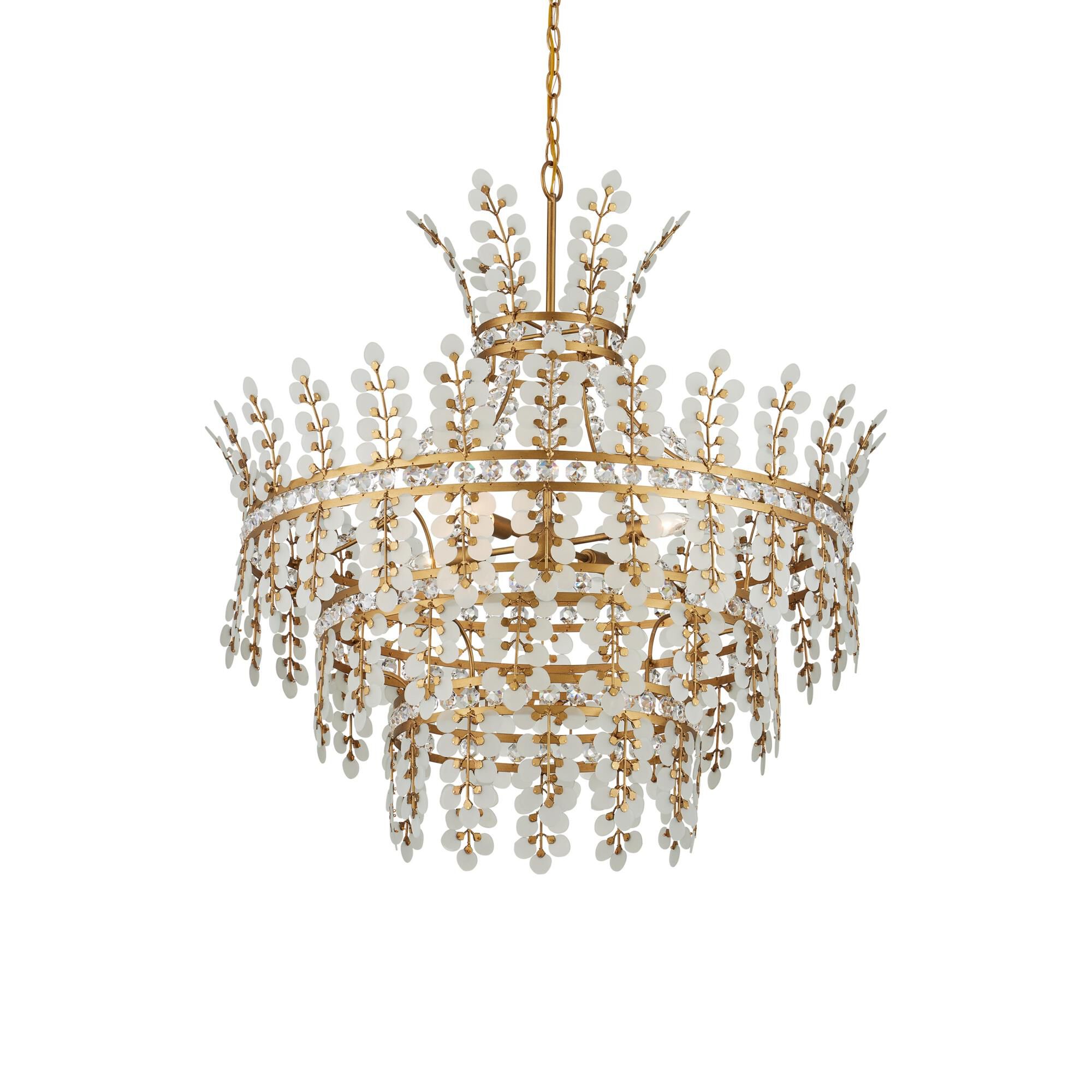 Bunny Williams Bradshaw 36 Inch Chandelier by Currey and Company