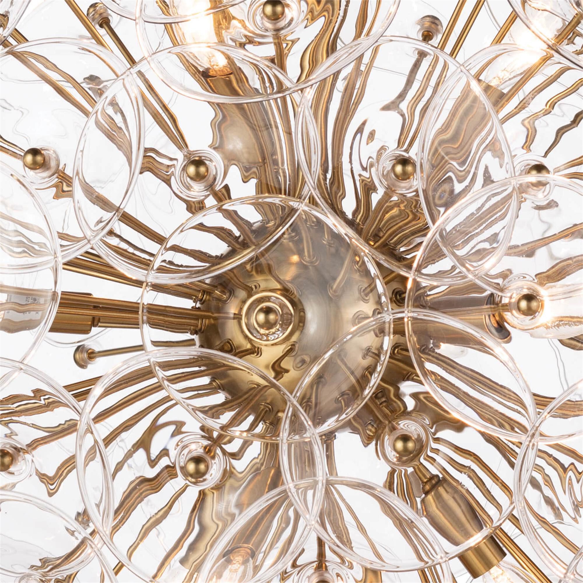 Shown in Natural Brass finish