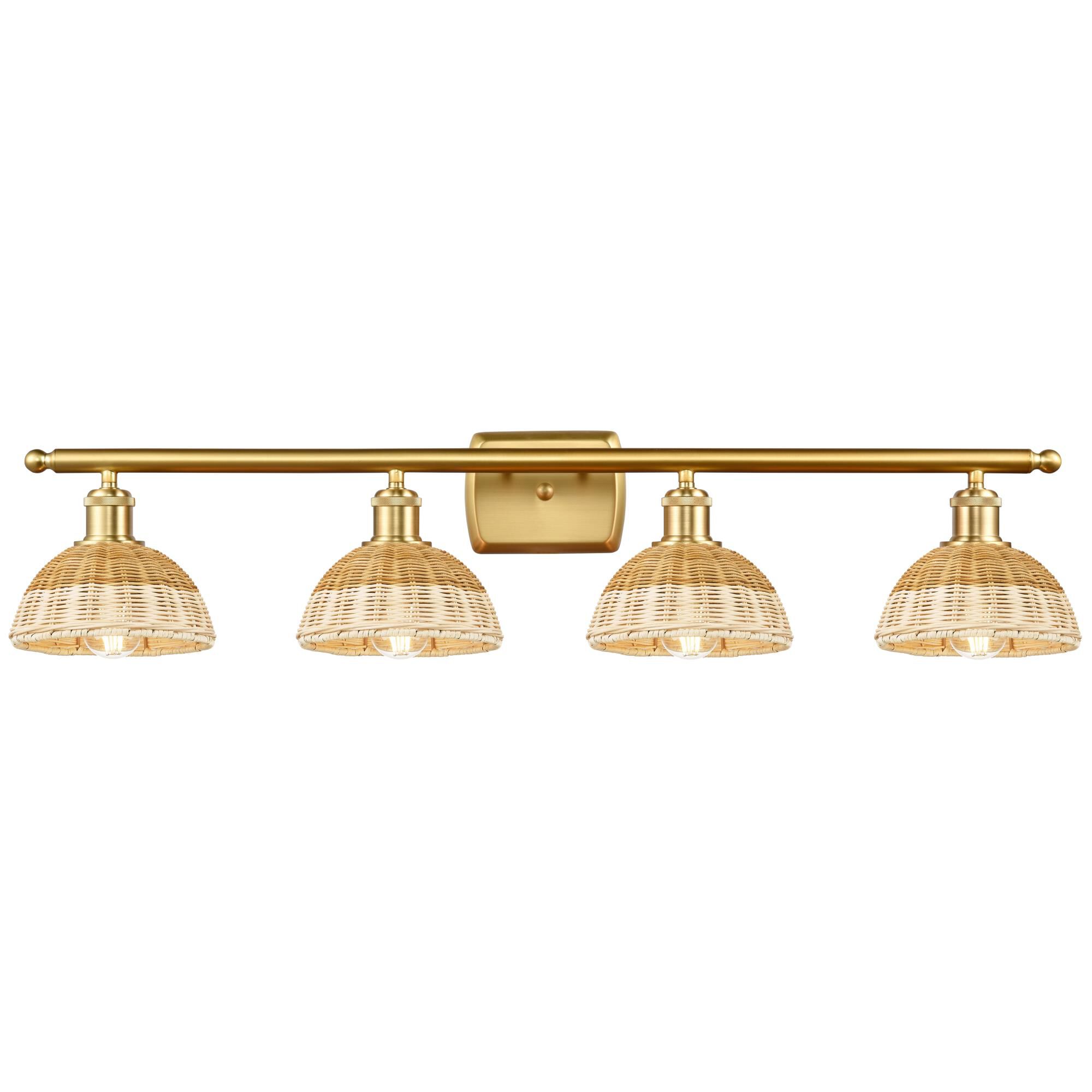 Bruno Marashlian Bristol Natural II 38 Inch Bath Vanity Light by Innovations Lighting