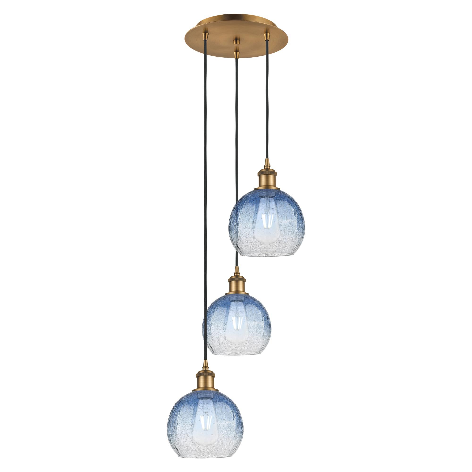 Bruno Marashlian Brookhaven Globe 15 Inch Multi Light Pendant by Innovations Lighting