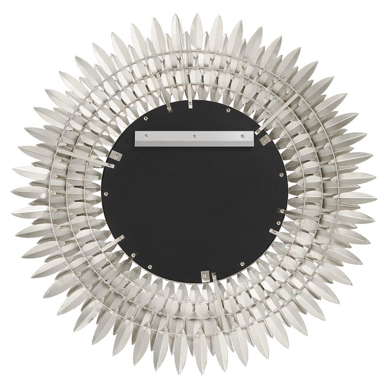 Broche 30 Inch Decorative Mirror by Crystorama