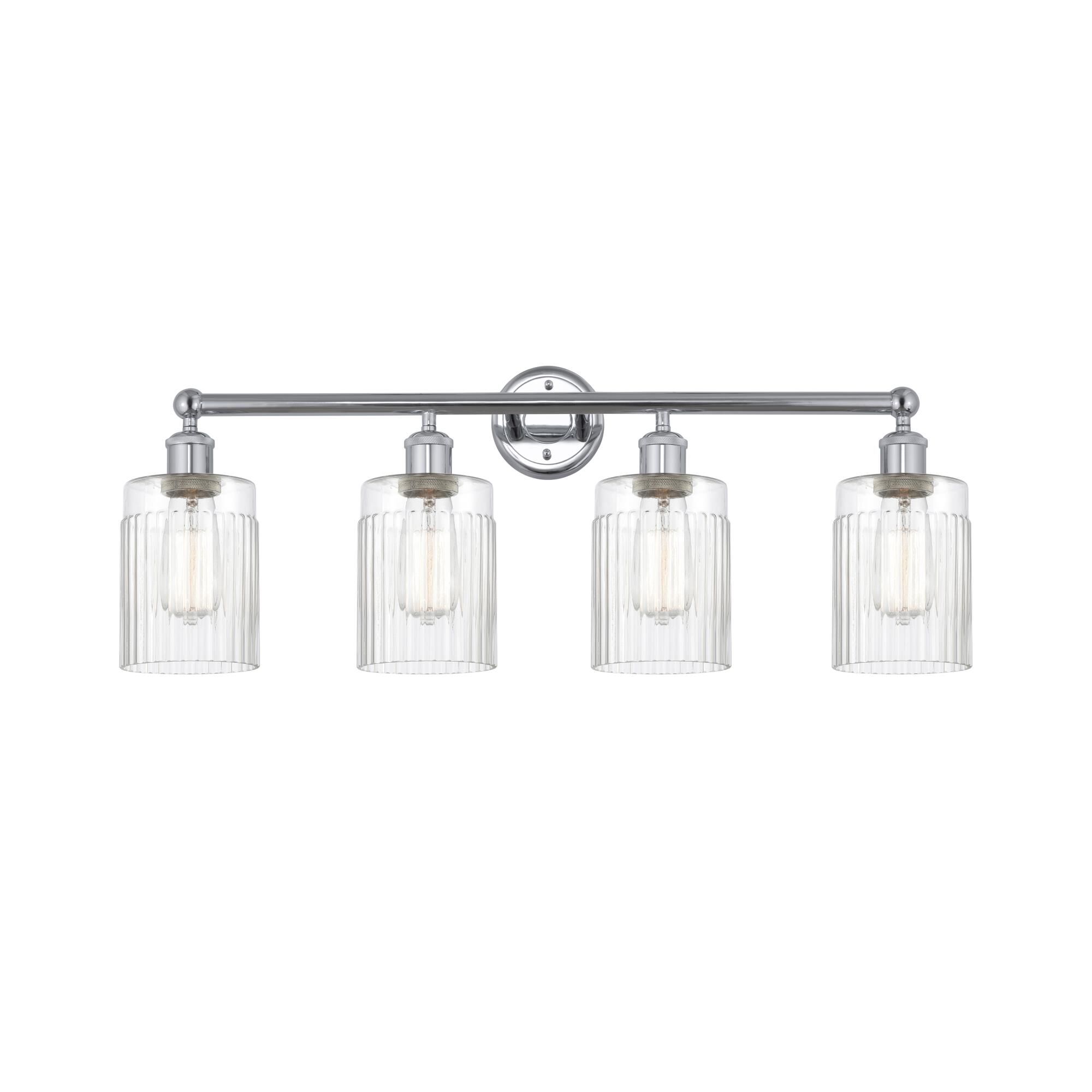 Shown in Polished Chrome, Clear finish and Clear glass and Clear Glass shade