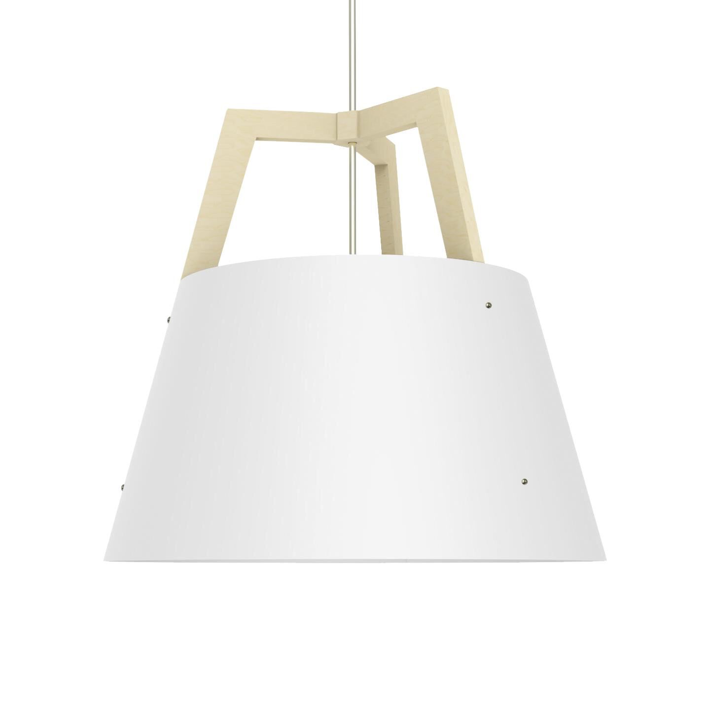 Licht For Cerno Imber 24 Inch Large Pendant by Cerno