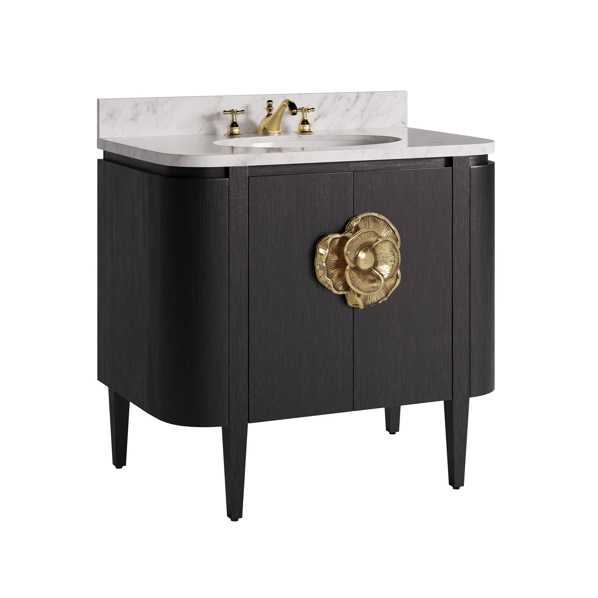 Shown in Natural, White and Light Antique Brass finish