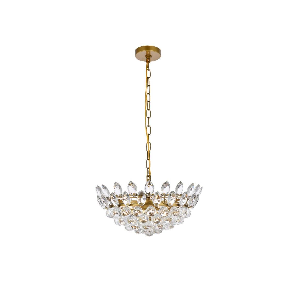Emilia 18 Inch Large Pendant by Elegant Lighting