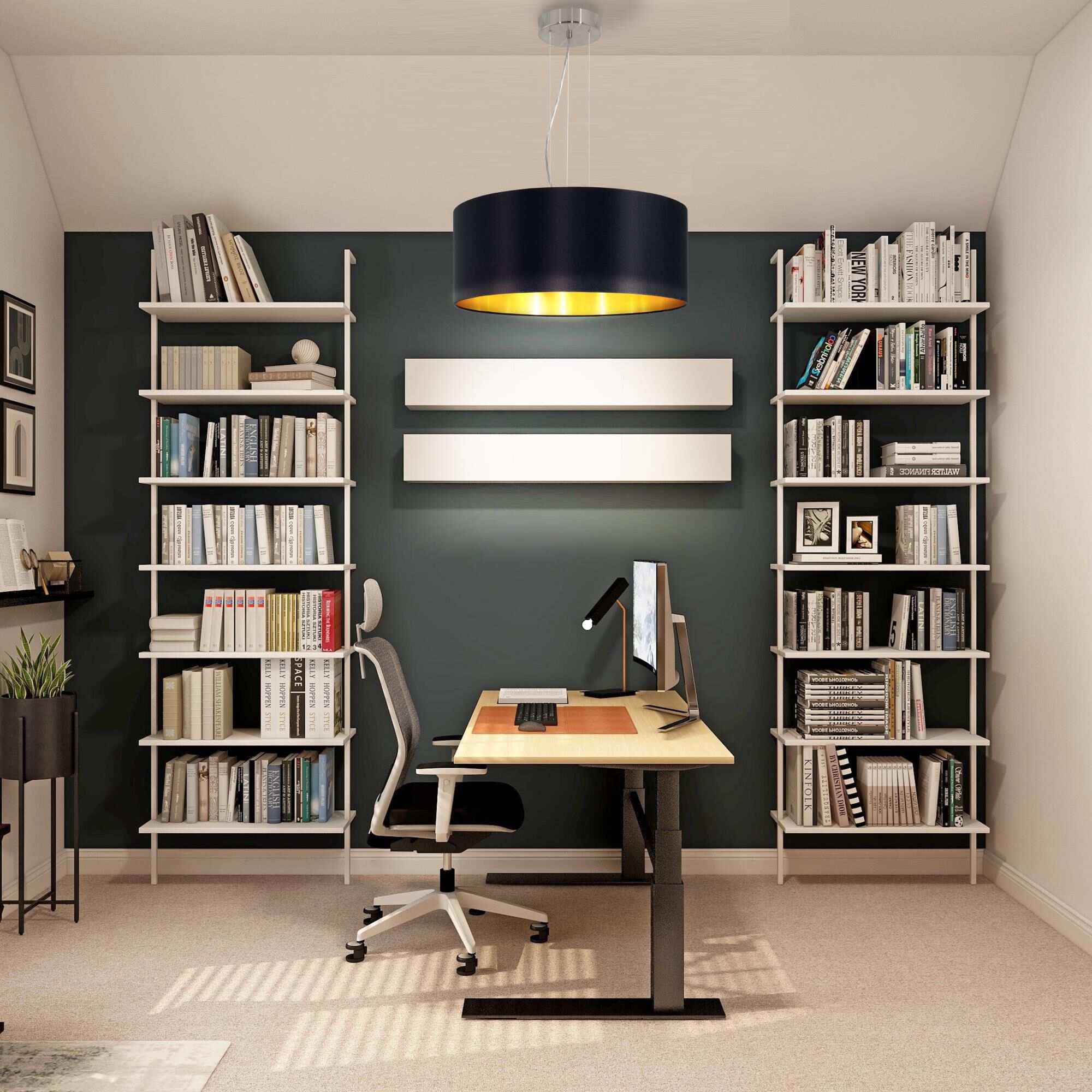 Eglo Maserlo 20 Inch Large Pendant by Eglo Lighting