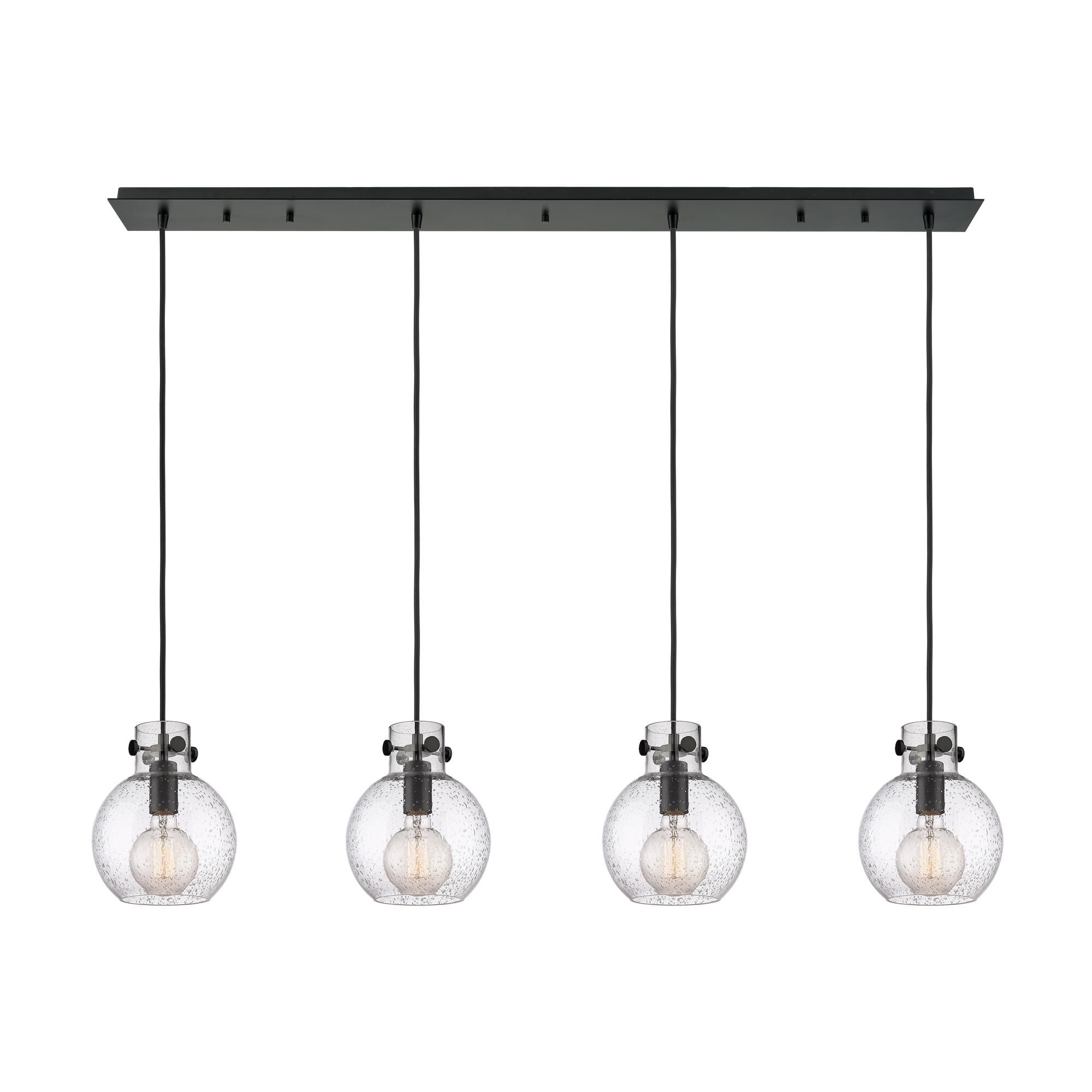 Bruno Marashlian Newton Sphere 51 Inch 4 Light Linear Suspension Light by Innovations Lighting