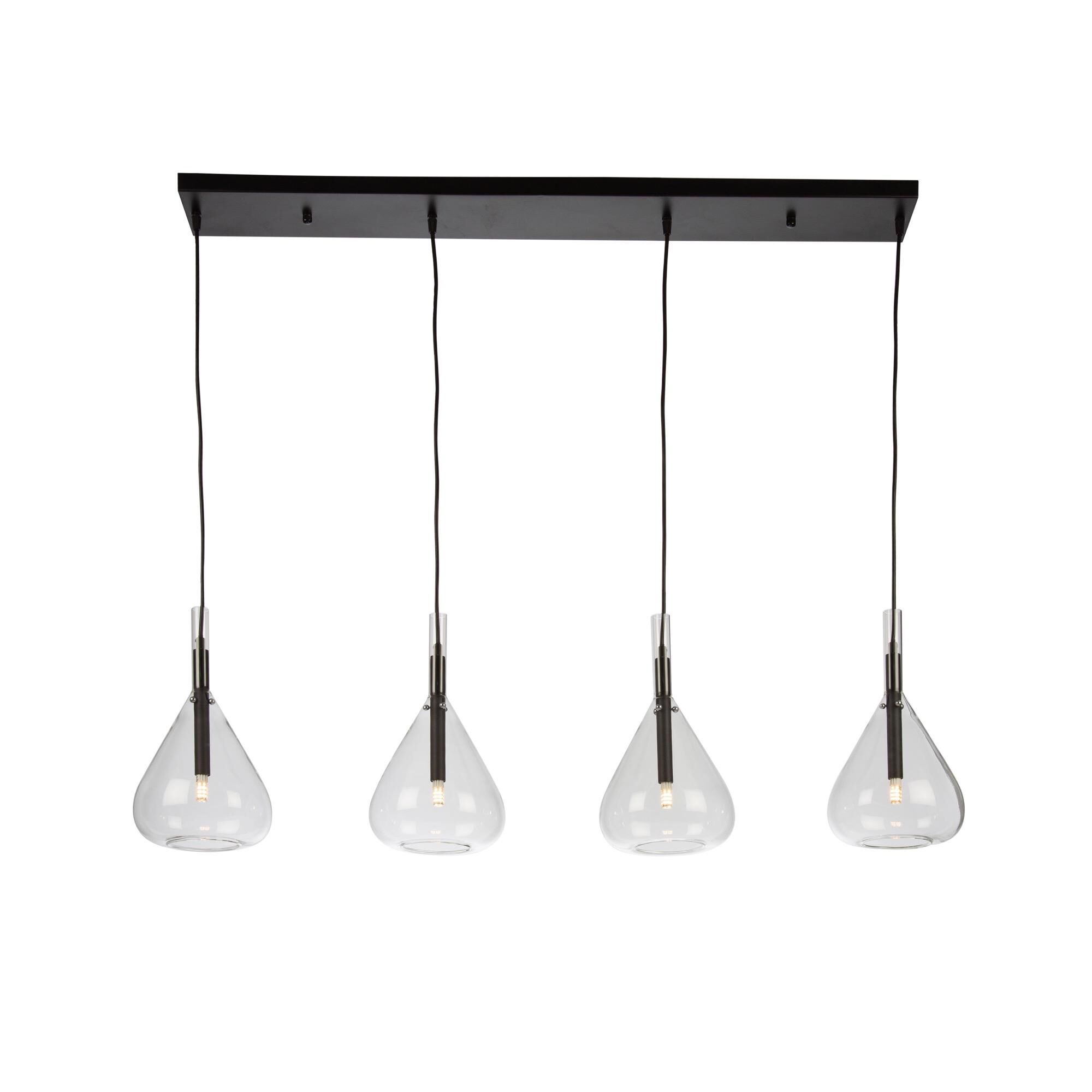 Conic 47 Inch 4 Light Linear Suspension Light by Artcraft