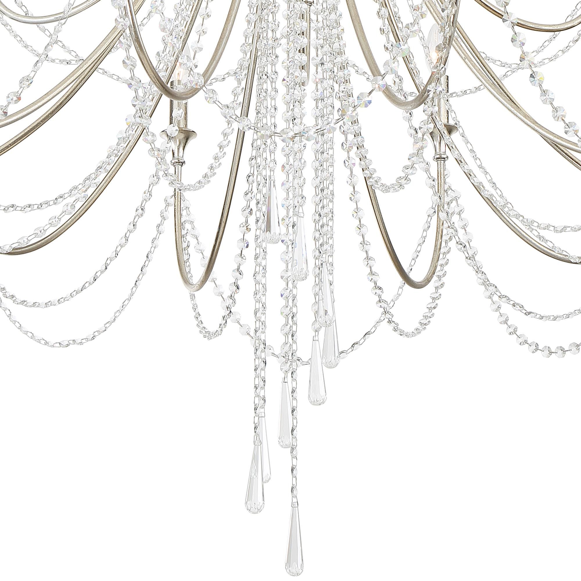 Arcadia 46 Inch 15 Light Chandelier by Crystorama