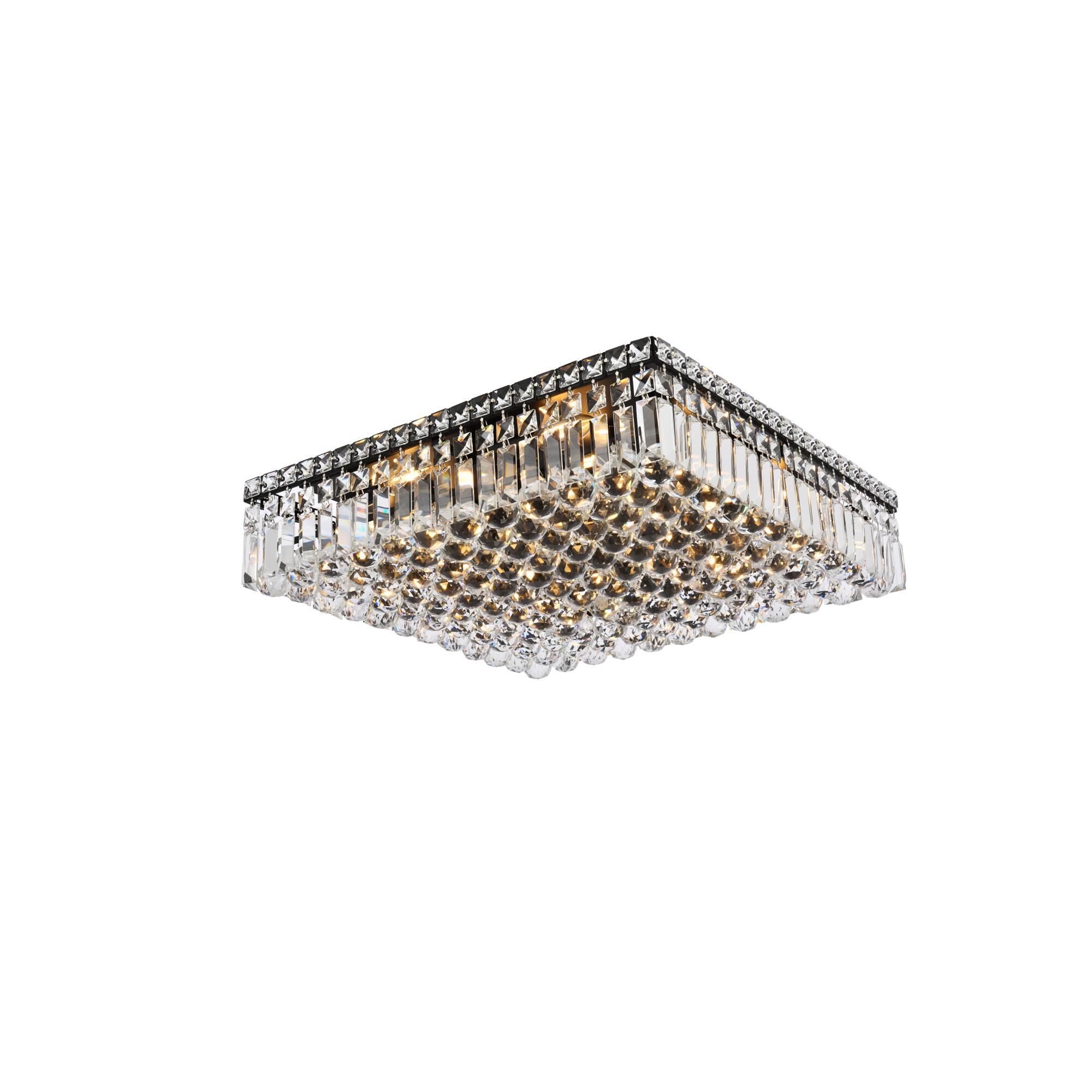 Maxime 20 Inch 12 Light Flush Mount by Elegant Lighting