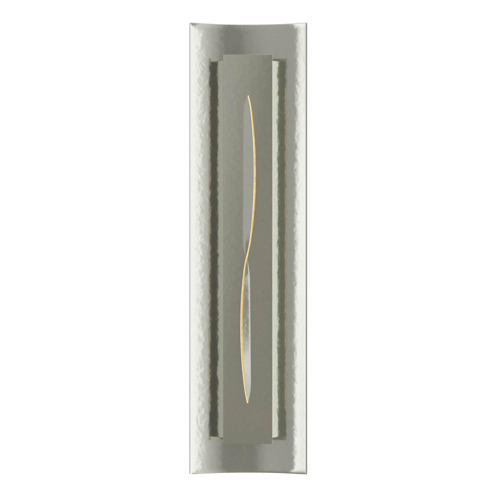 Shown in Sterling finish and Amber glass