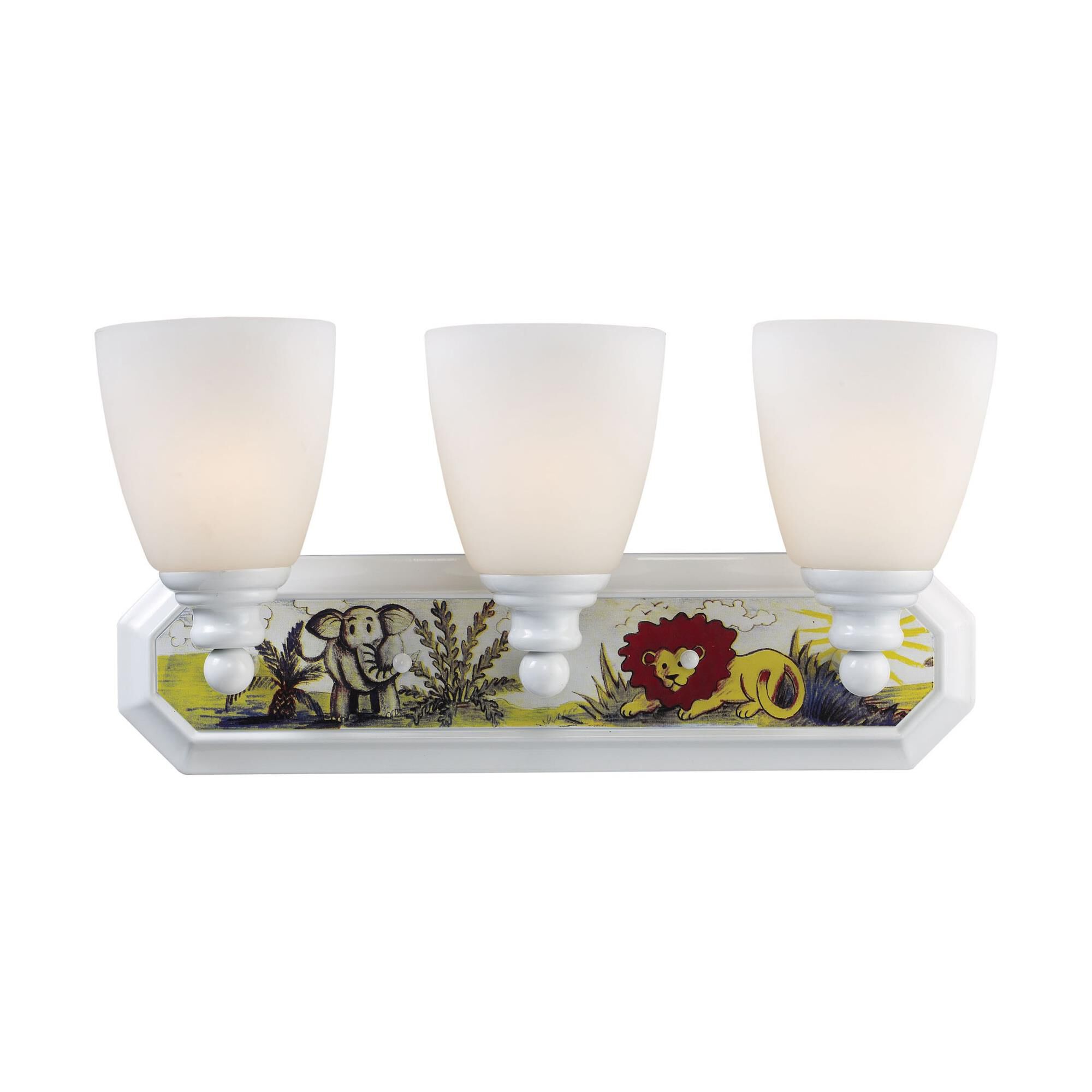 Shown in White finish