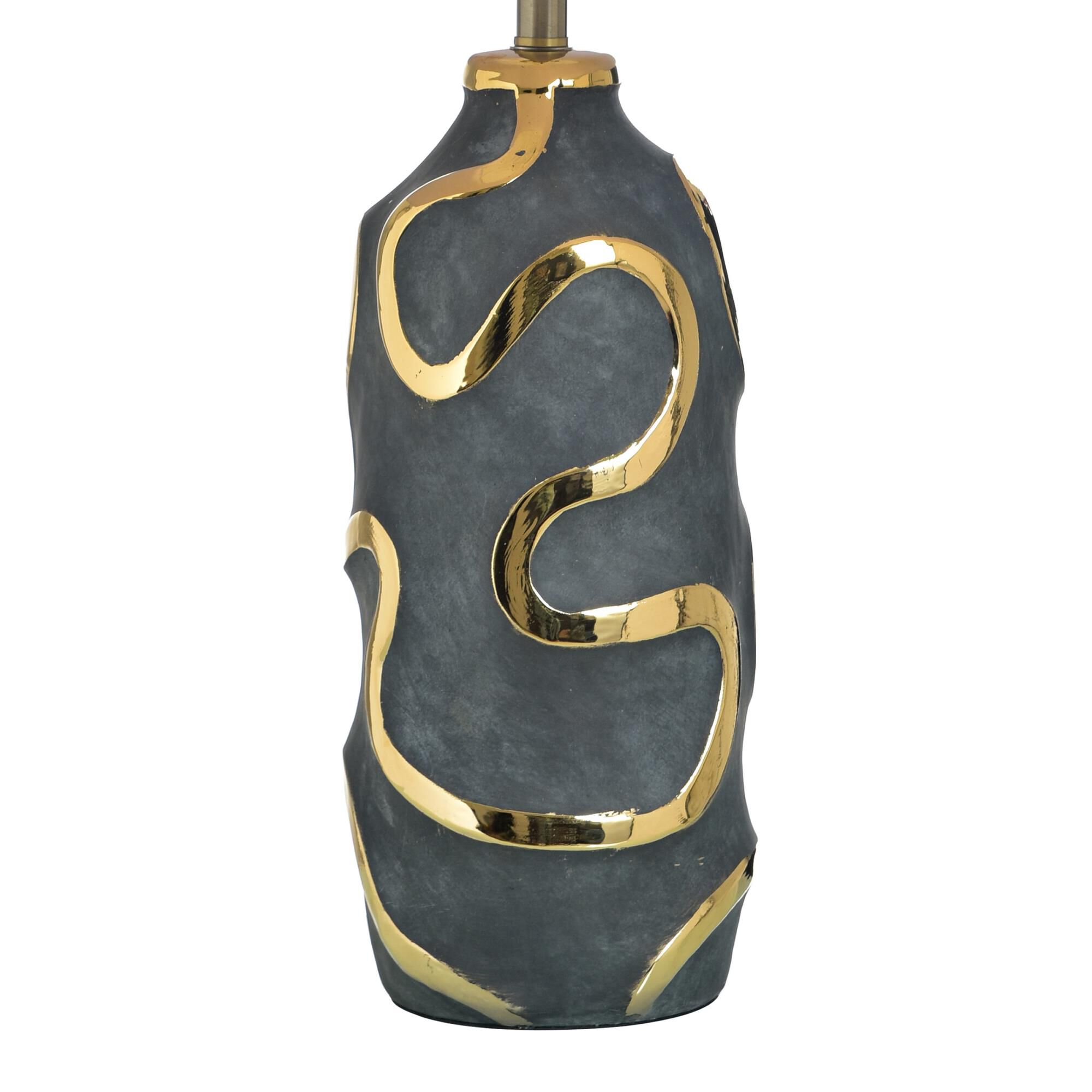 Shown in Izmir Gold, Gray, White finish