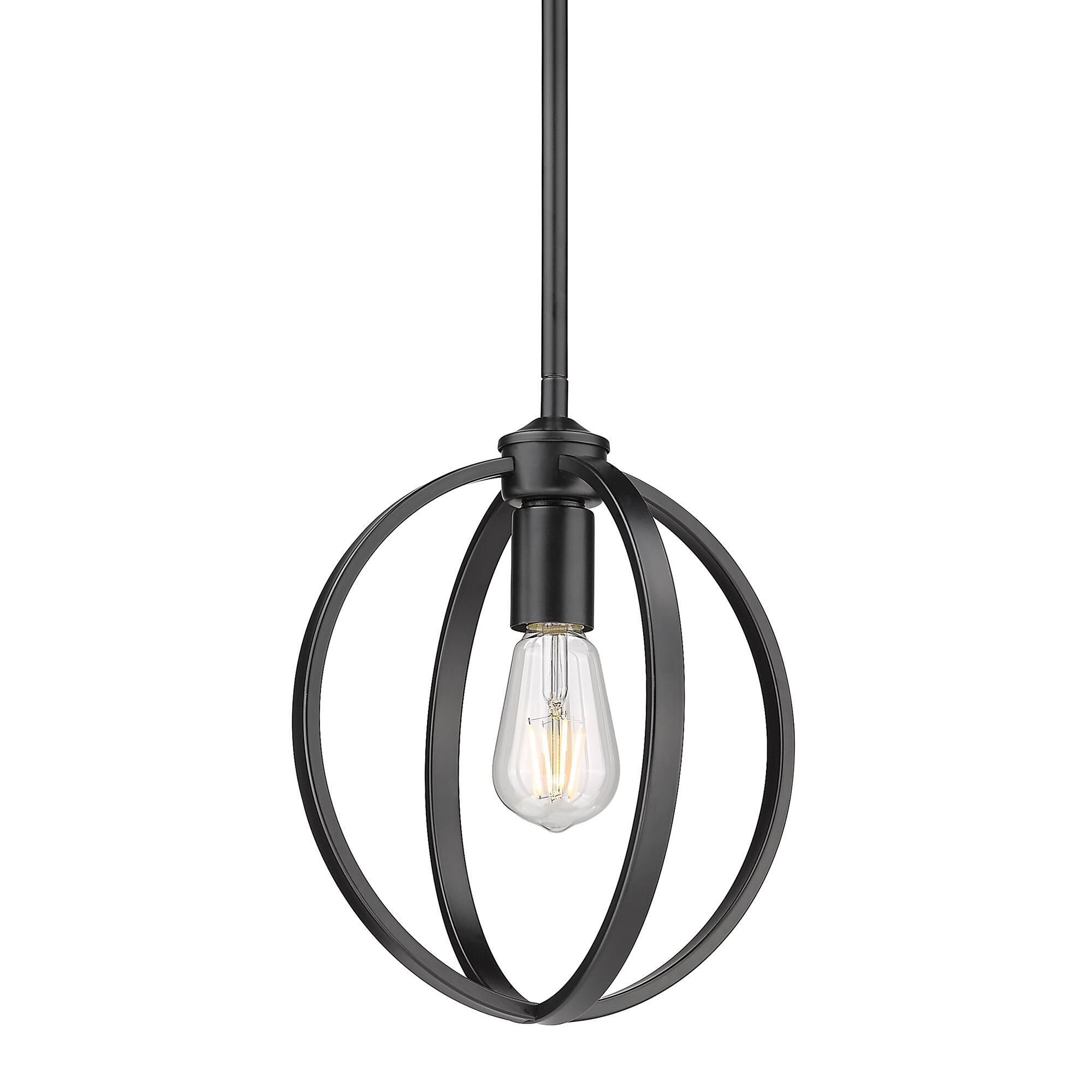Colson 12 Inch Mini Pendant by Golden Lighting