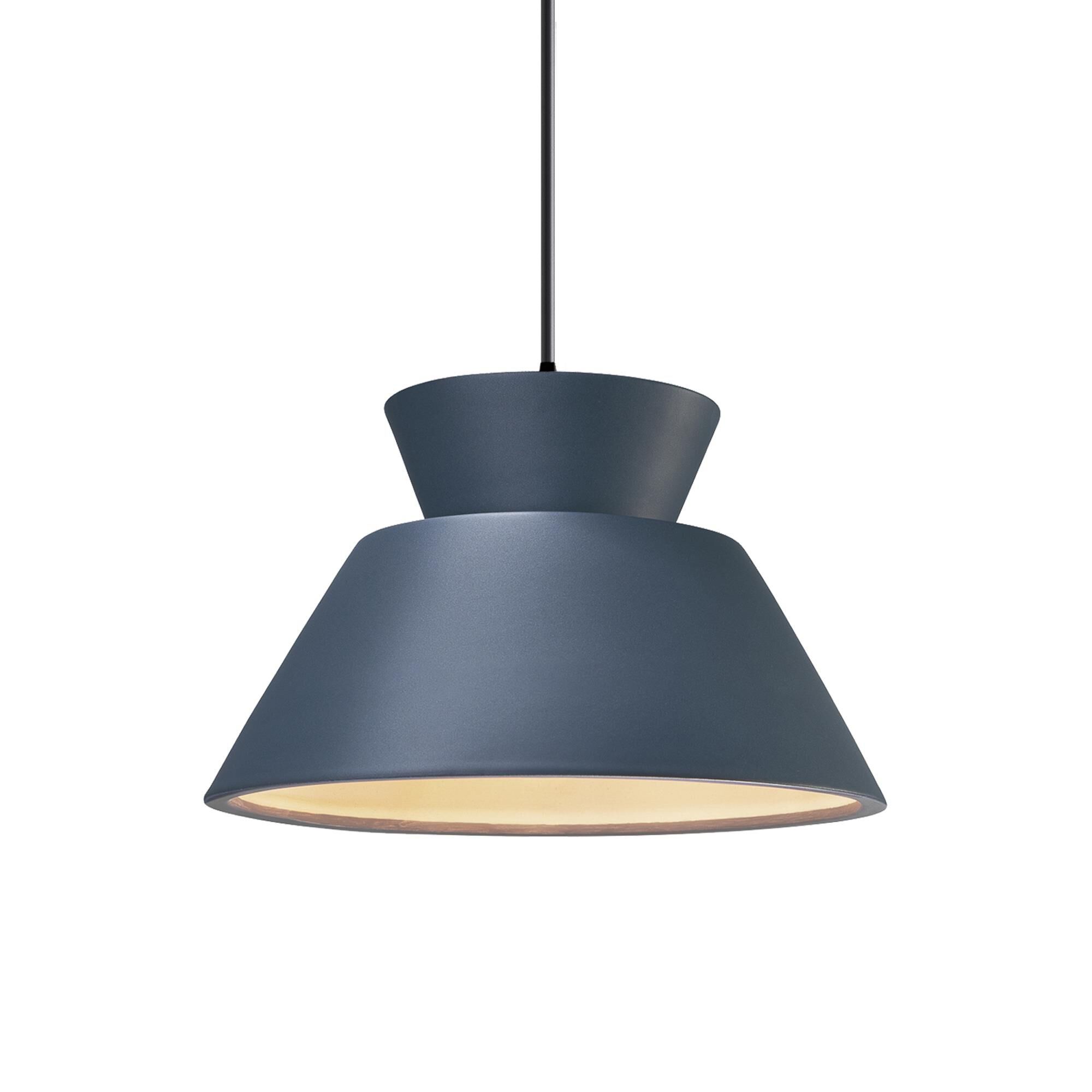 Trapezoid 11 Inch Mini Pendant by Justice Design Group