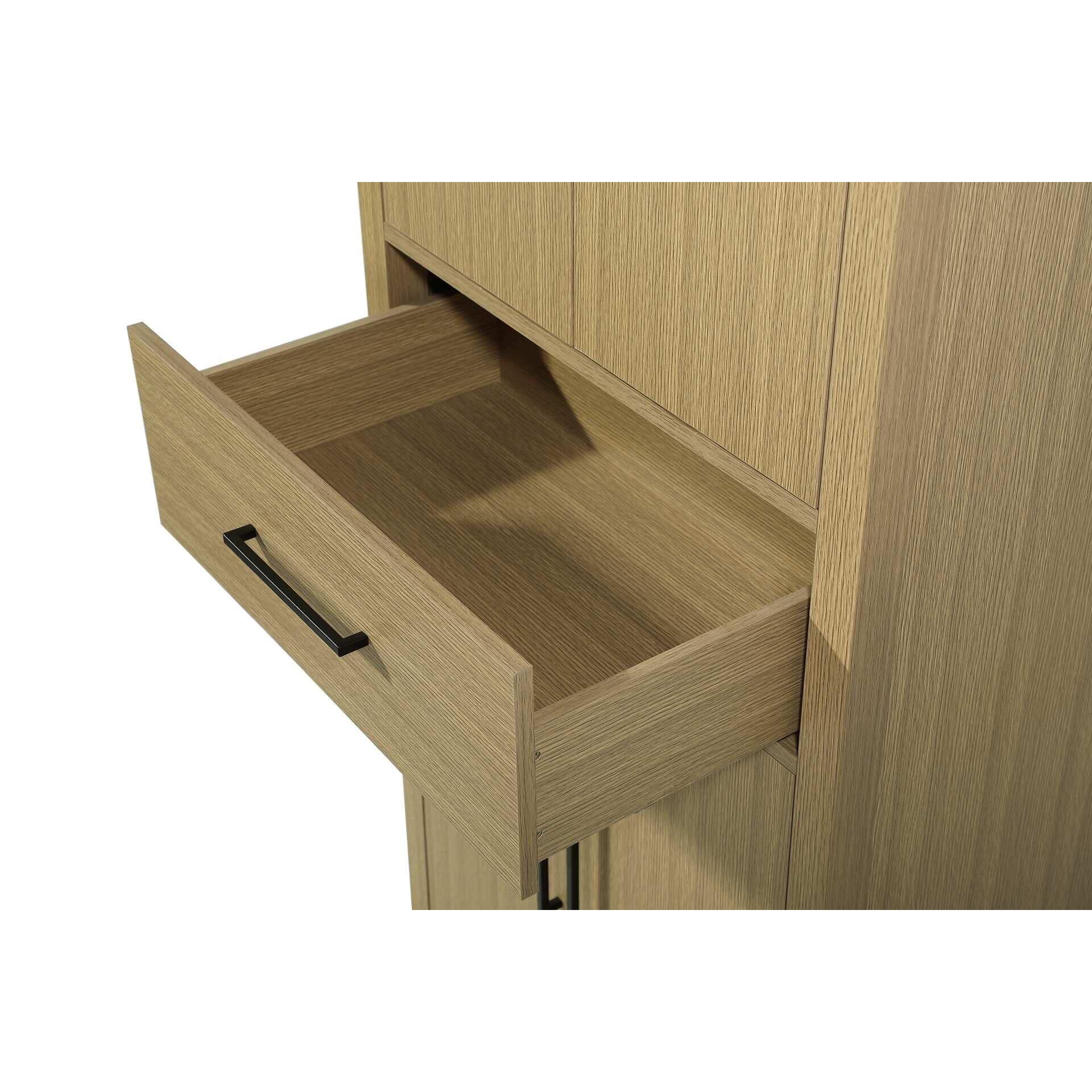 Millie 72 Inch Storage Cabinet by Elegant Decor