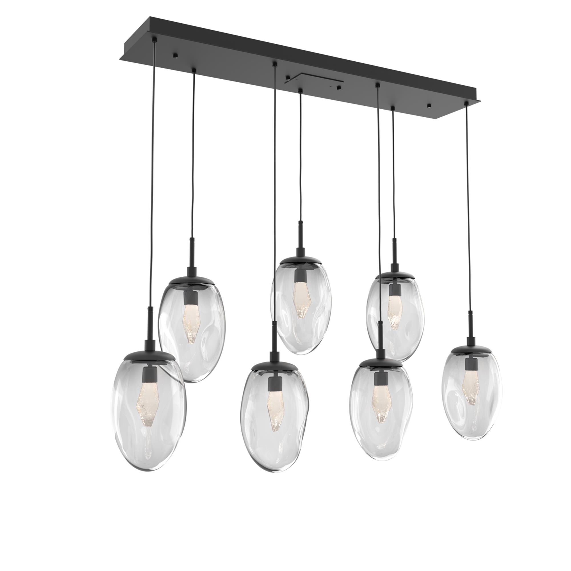 Shown in Matte Black finish and Geo Inner Clear Outer glass