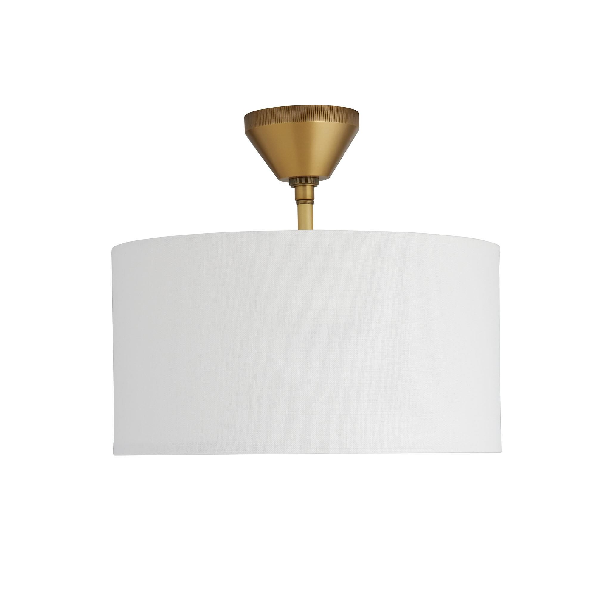 Kay 15 Inch 1 Light Flush Mount by Arteriors Home