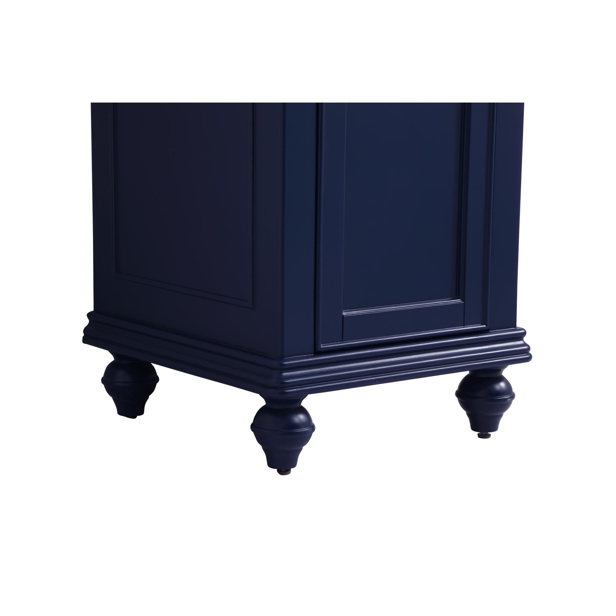 Shown in Blue finish