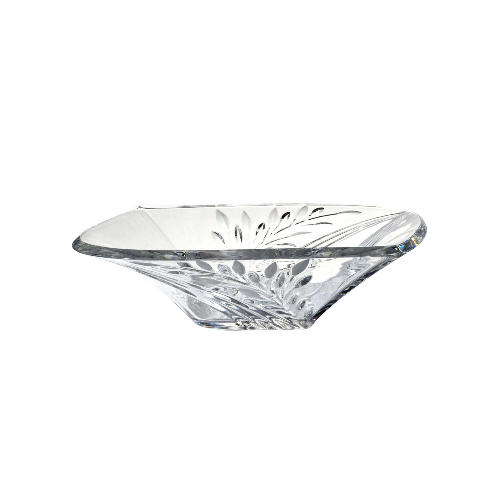 Clear Leaf Bowl by Dale Tiffany