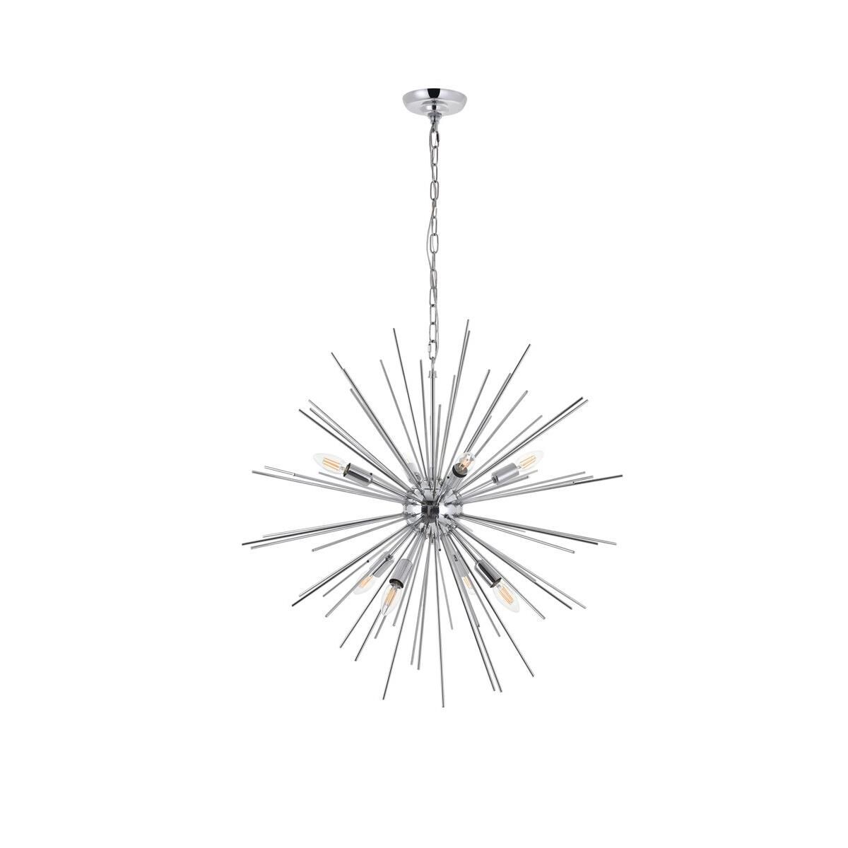 Timber 30 Inch Large Pendant by Elegant Lighting