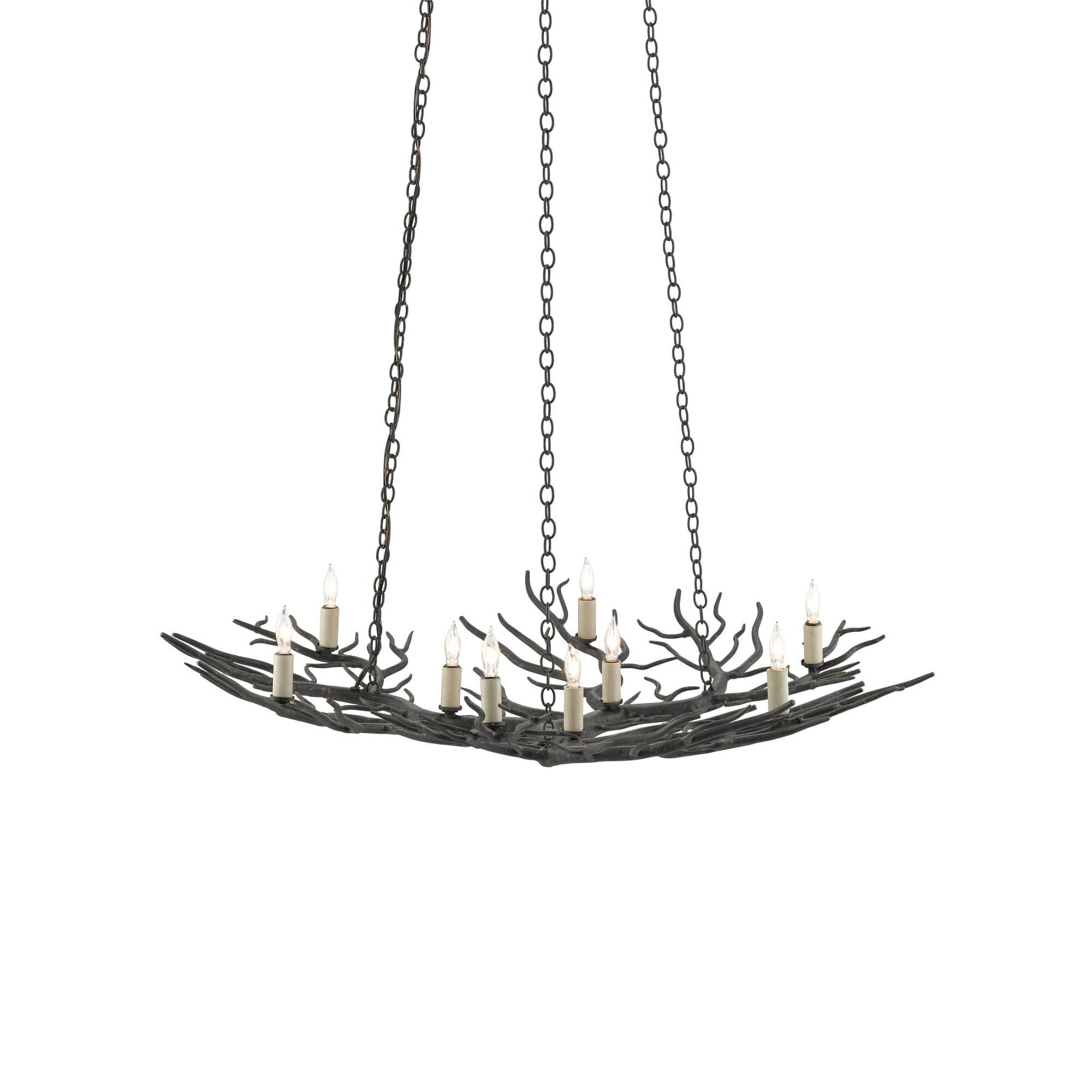 Rainforest 9 Light Chandelier,