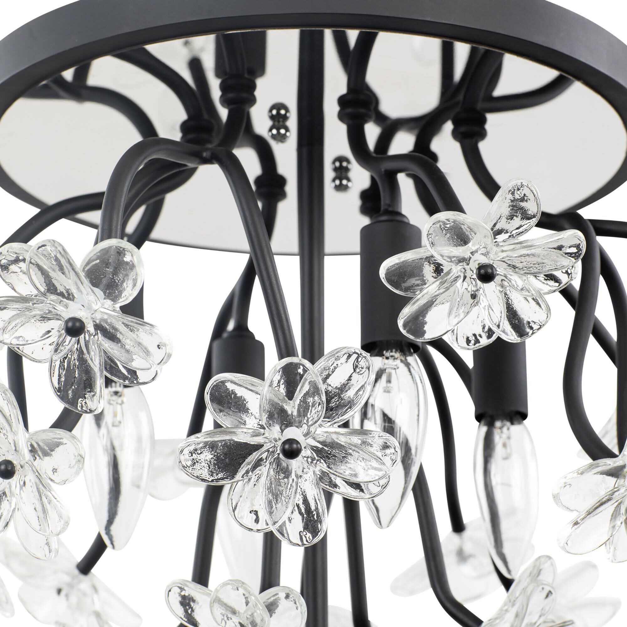 Wildflower 19 Inch 4 Light Semi Flush Mount by Varaluz